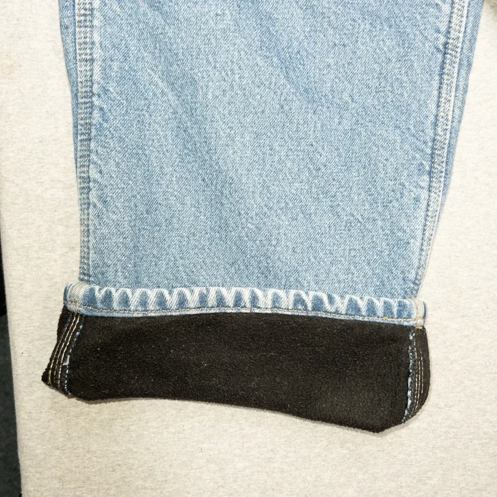 Carhartt B200-DST Fleece Lined Jeans Mens‎ 40x32 Workwear Farming Outdoors Ranch